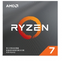 AMD锐龙7 3700X 处理器 (r7)7nm 8核16线程 3.6GHz 65W AM4接口 盒装CPU 云南电脑批发