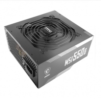 微星 额定550W MSI 550G电脑电源 80PLUS金牌/全模组台式机静音电源 云南电脑批发