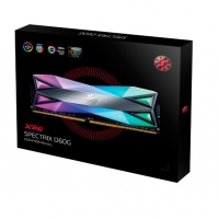 威刚 XPG-龙耀D60G DDR4 16GB (8G×2)3000 幻彩RGB灯条内存 云南内存批发