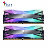 威刚 XPG-龙耀D60G DDR4 16GB (8G×2)3000 幻彩RGB灯条内存 云南内存批发