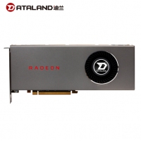 迪兰 RX 5700 8GB 256-bit GDDR6 台式电脑电竞游戏独立显卡 云南电脑批发