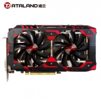 迪兰（Dataland）DEVIL RX 590 8G V2 恶魔 8GB/256-bit GDDR5 DX12 VR游戏显卡 云南电脑批发