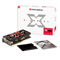 迪兰（Dataland）RX 580 2048SP 8G X-Serial 战神 1284-1320/8000MHz 8GB/256-bit GDDR5 DX12 游戏显卡 云南电脑批发