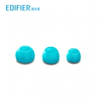 漫步者 H220P入耳式MP3耳机立体声音乐线控手机通讯耳机 湖蓝色