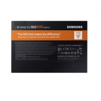 三星（SAMSUNG）500GB SSD固态硬盘 M.2接口(SATA总线) 860 EVO（MZ-N6E500BW） 云南固态硬盘批发