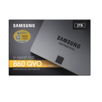 三星（SAMSUNG）2TB SSD固态硬盘 SATA3.0接口 860 QVO（MZ-76Q2T0B） 云南固态硬盘批发