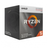 AMD 锐龙5 3400G 处理器 (r5) 4核8线程 搭载Radeon Vega Graphics 3.7GHz AM4接口 盒装CPU 昆明CPU批发