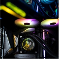 天极风麒麟240 ARGB CPU水冷散热器一体式水冷套装静音台式机风扇多种RGB灯效水冷 天极风麒麟240ARGB(黑)