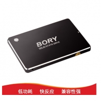 BORY博睿 256G SSD 固态硬盘 SATA3.0接口 R500系列 电脑升级高速读写版 三年质保 云南电脑批发