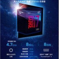 英特尔（Intel） i7 9700 CPU 盒装处理器 云南CPU批发