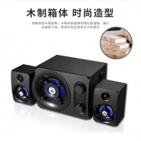 金河田（Golden field） Q30电脑音箱 多媒体蓝牙音响 台式电脑 笔记本低音炮重低音 Q30 黑色音箱