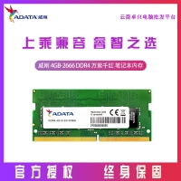 威刚(ADATA) 万紫千红系列 DDR4 2666频 4GB 笔记本内存