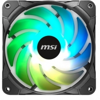 微星 (MSI) 机箱炫光风扇 散热器套装 （PWM智能调速/电脑机箱/风冷/3个12CMARGB风扇）