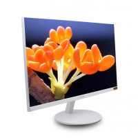 康佳KKTV K5 23.8寸白色 IPS超薄无边框LED平面液晶显示器 全国联保 一年换新 三年免费上门服务