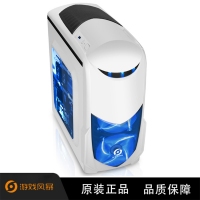 游戏风暴 小鲨鱼(白、黑、黄)迷你小机箱(USB3.0机箱）背线 迷你 昆明电脑批发