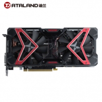 迪兰（Dataland）RX580 2048SP 8G X战神PLUS 游戏独立显卡