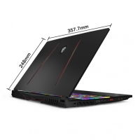 微星(msi)GE65 15.6英寸游戏本240Hz电竞屏(i7-9750H 16G 512GB SSD RTX2060 6G 赛睿单键RGB 黑)（GE65 Raider 9SE-206CN）