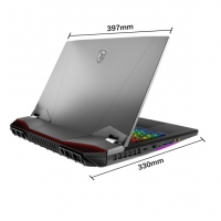 微星(msi)GT76 17.3英寸旗舰游戏笔记本电脑(九代i9-9900K 16G*2 1T+512G *2 SSD RTX2070 8G 4K UHD)黑（GT76 Titan DT 9SF-050CN）