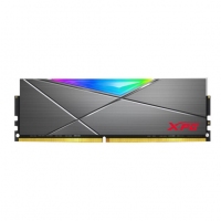 威刚XPG D50 16G（8G*2） DDR4 3200 台式内存条RGB灯条（灰）