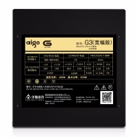 爱国者（aigo）G3宽幅版 额定400W 台式主机电脑电源