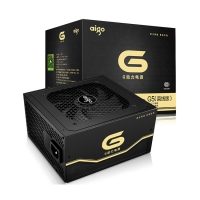 爱国者（aigo）G5直线版 额定500W 电脑主机箱台式机宽幅电源静音峰值600W