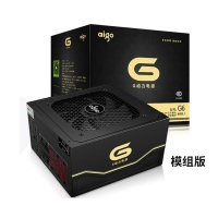 爱国者（aigo）G6全模组 额定600W G动力G6电脑电源 主动式PFC台式电脑机箱电源