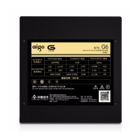 爱国者（aigo）G6直线版 额定600W 台式主机电脑电源 