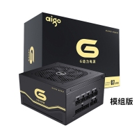 爱国者（aigo）G7全模组 额定700W电源（主动PFC/双CPU供电/智能温控）台式电脑主机箱电源