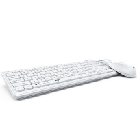 爱国者(aigo）MK8600白色 键鼠套装 有线键鼠套装 办公键鼠套装 鼠标 笔记本键盘 商务键鼠套装