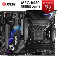 微星（MSI）MPG B550 GAMING CARBON WIFI暗黑板电脑主板支持5800X