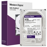 西部数据(WD)紫盘 6TB SATA6Gb/s 128M 监控硬盘(WD62EJRX)