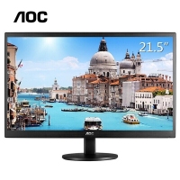 AOC E2270SWN5 21.5英寸宽屏LED背光液晶电脑显示器（黑色）