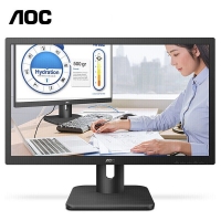 AOC 20E1H 19.5英寸 电脑显示器外接便携式屏幕高清液晶显示屏台式办公电脑监控小屏显示器 HDMI接口