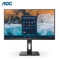 AOC 24P2X 23.8英寸 165Hz 1ms响应 微边框 节能认证 升降旋转 广色域低蓝光 商务办公电竞显示器