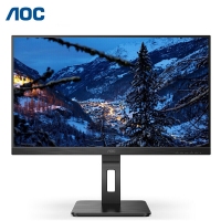 AOC 24P2U 23.8英寸IPS屏 8bit HDR 低蓝光爱眼不闪屏旋转升降可壁挂高清显示器 节能认证 HDMI+DP