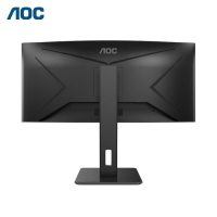 AOC CU34P2X 34英寸带鱼屏 2K广色域144Hz电竞屏 21:9炒股宽屏HDR显示器