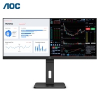 AOC Q34P2 34英寸带鱼屏21:9 IPS窄边框 HDR Mode技术升降旋转 液晶电脑显示屏