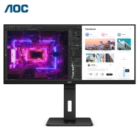 AOC 显示器准4K 34英寸 IPS技术 WQHD 21:9带鱼屏 Type-C HDR Mode U34P2C