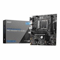 微星(MSI)PRO B660M-G DDR4电脑主板 支持CPU 12400 /12400F/12700/G7400