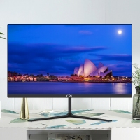 瑞克显示器 KA3 黑色 平面无边框 21.5寸 HDMI+VGA V型底座