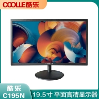 酷乐 CCOLLE C195N 19.5寸圆型底座 黑色液晶显示器 VGA