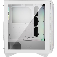 微星 MPG GUNGNIR 110R WHITE 氪金枪2 机箱台式机DIY全侧透游戏电脑家游戏电竞水冷主机箱