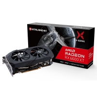 迪兰显卡RX6600XT 8G X战将双风扇 HDMI+DP*3 A卡 新品电竞设计显卡