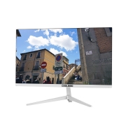 小酷鸟 E220 22寸 75Hz 平面无边框/V型底座 白色液晶显示器 HDMI+VGA