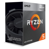 AMD 锐龙 R5-4600G 处理器 盒装CPU 3.7G 6核12线程 AM4接口