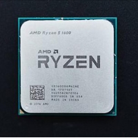 AMD 锐龙R5-1600 3.2GHZ六核十二线程 （不集成显卡）AM4针脚