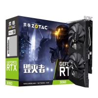 索泰（ZOTAC） RTX 3060-12GD6 毁灭者 吃鸡电竞设计双风扇显卡