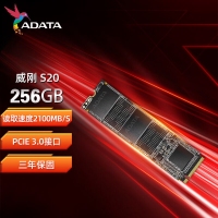 威刚XPG GAMMIX S20 256G 主板固态 M.2 2280