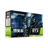 索泰（ZOTAC） RTX2060-6GD6 毁灭者 电竞游戏 双风扇显独立卡