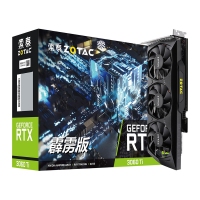 索泰（ZOTAC）GeForce® RTX 3060Ti-8GD6 霹雳版 HA 电竞设计3D游戏显独立卡